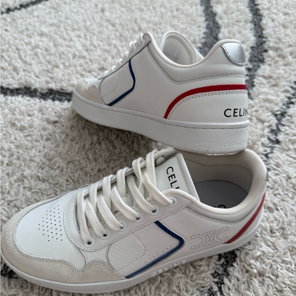 Celine trainer sneakers in calfskin - Picture 4 of 8